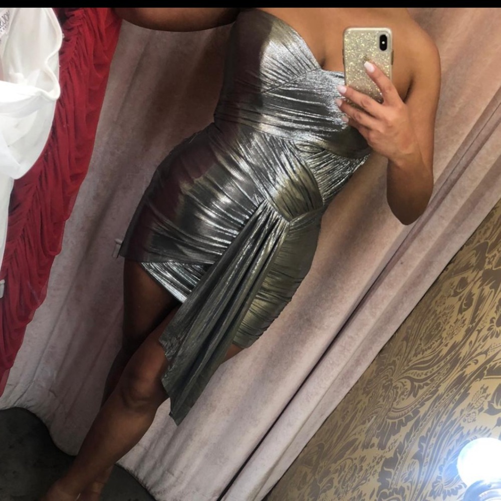 Silver dress
